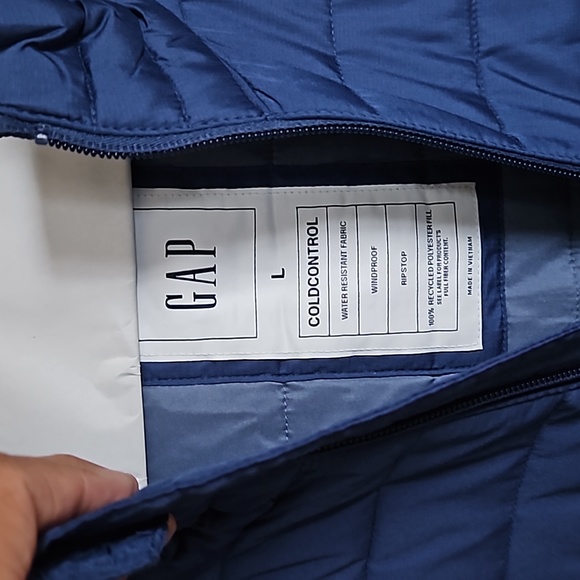 Mens GAP Vest Navy Blue (L) - Picture 5 of 6